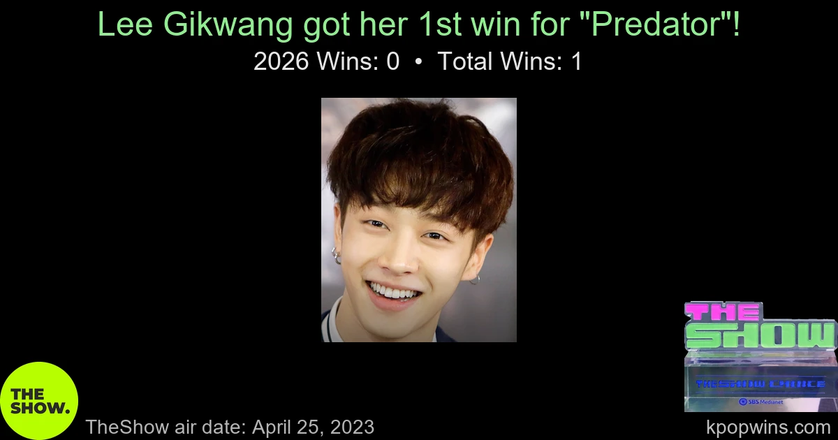 Lee Gikwang - Predator